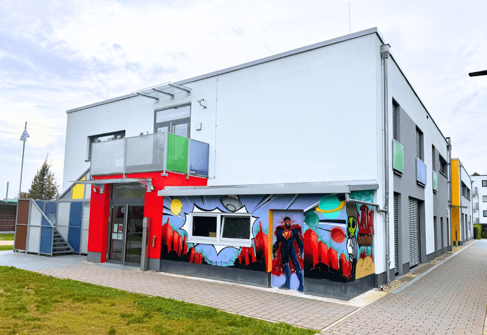 Eingang zum Jugendzentrum Malsch