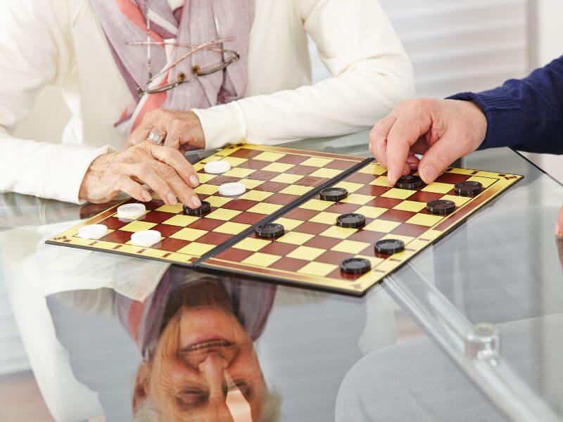 Seniorennachmittag Schachspiel